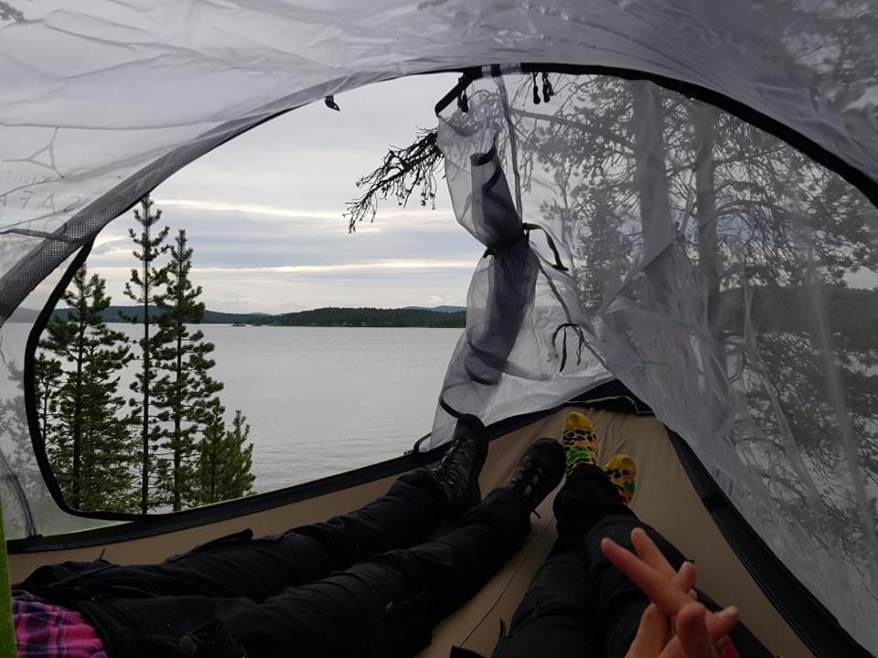 Aurora Camp Kurravaara Villa ภายนอก รูปภาพ
