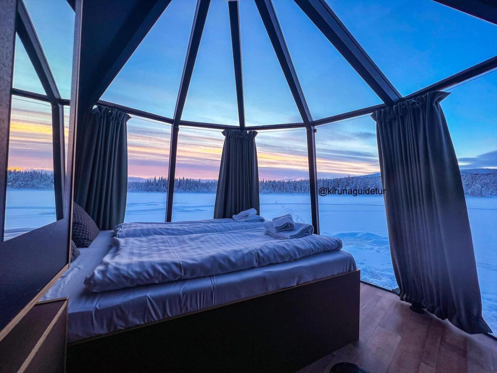 Aurora Camp Kurravaara Villa ภายนอก รูปภาพ