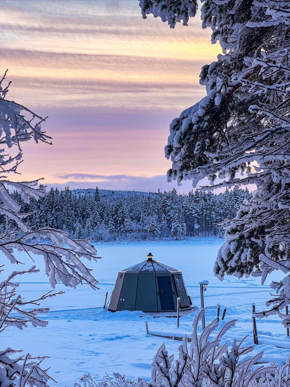 Aurora Camp Kurravaara Villa ภายนอก รูปภาพ