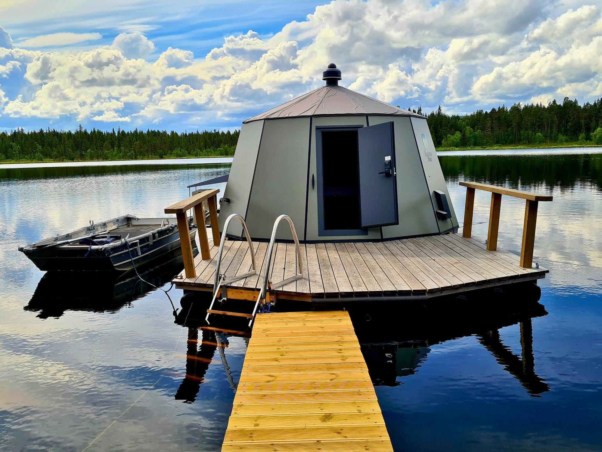 Aurora Camp Kurravaara Villa ภายนอก รูปภาพ