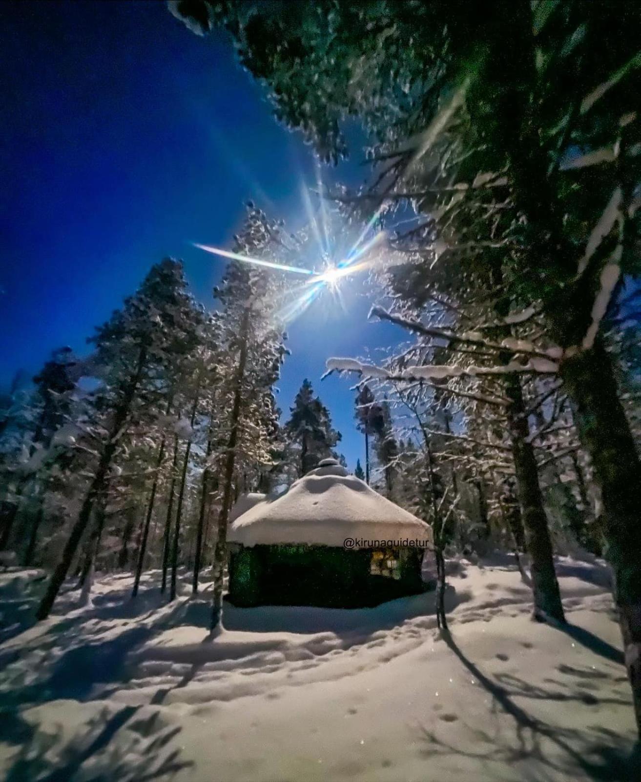 Aurora Camp Kurravaara Villa ภายนอก รูปภาพ