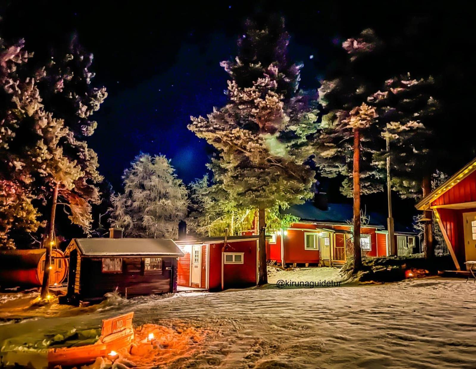 Aurora Camp Kurravaara Villa ภายนอก รูปภาพ
