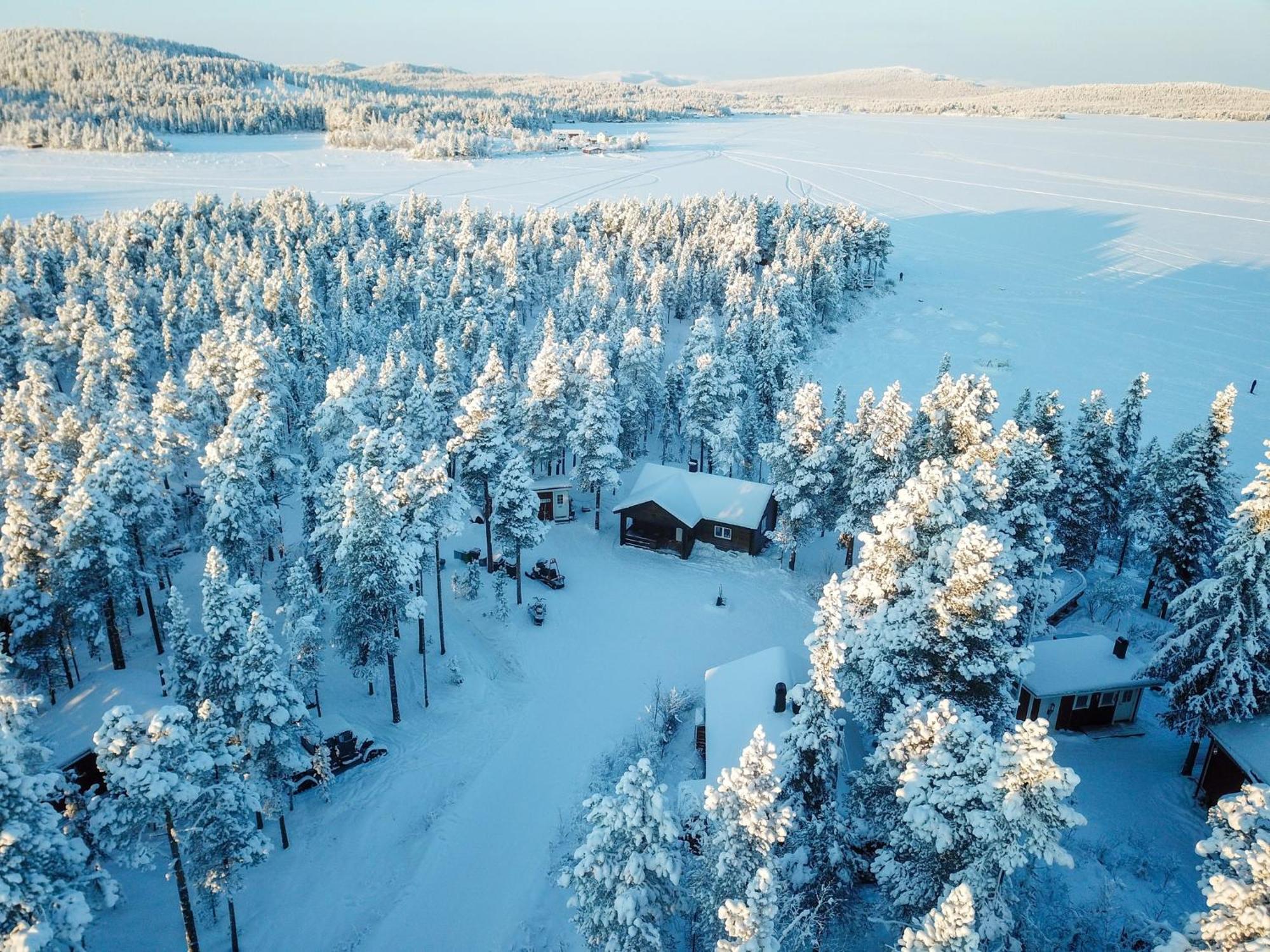 Aurora Camp Kurravaara Villa ภายนอก รูปภาพ