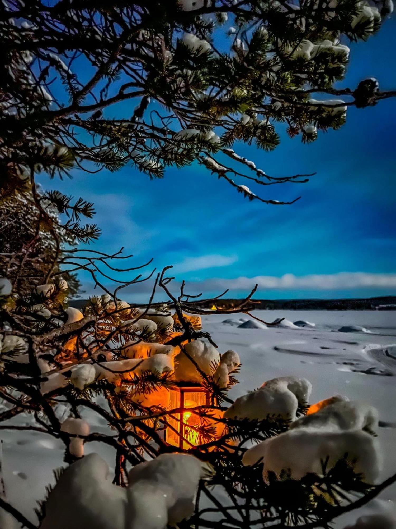 Aurora Camp Kurravaara Villa ภายนอก รูปภาพ