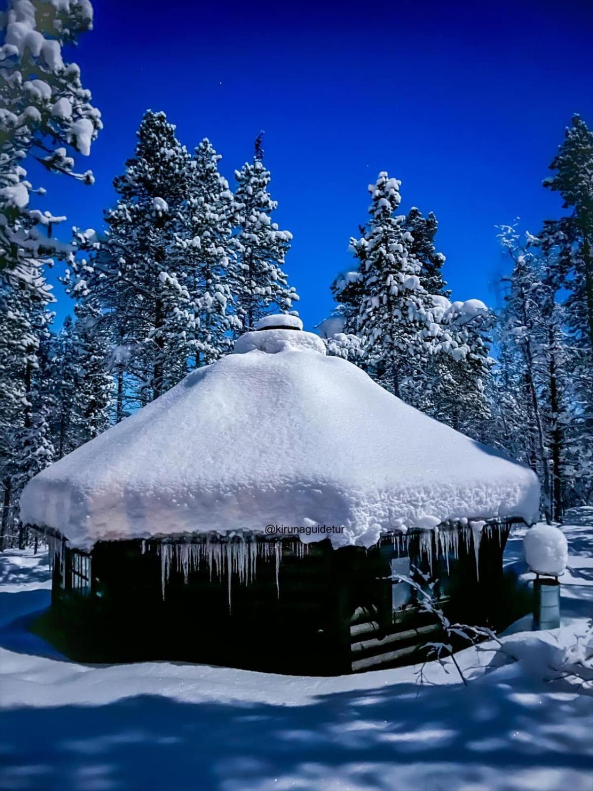 Aurora Camp Kurravaara Villa ภายนอก รูปภาพ