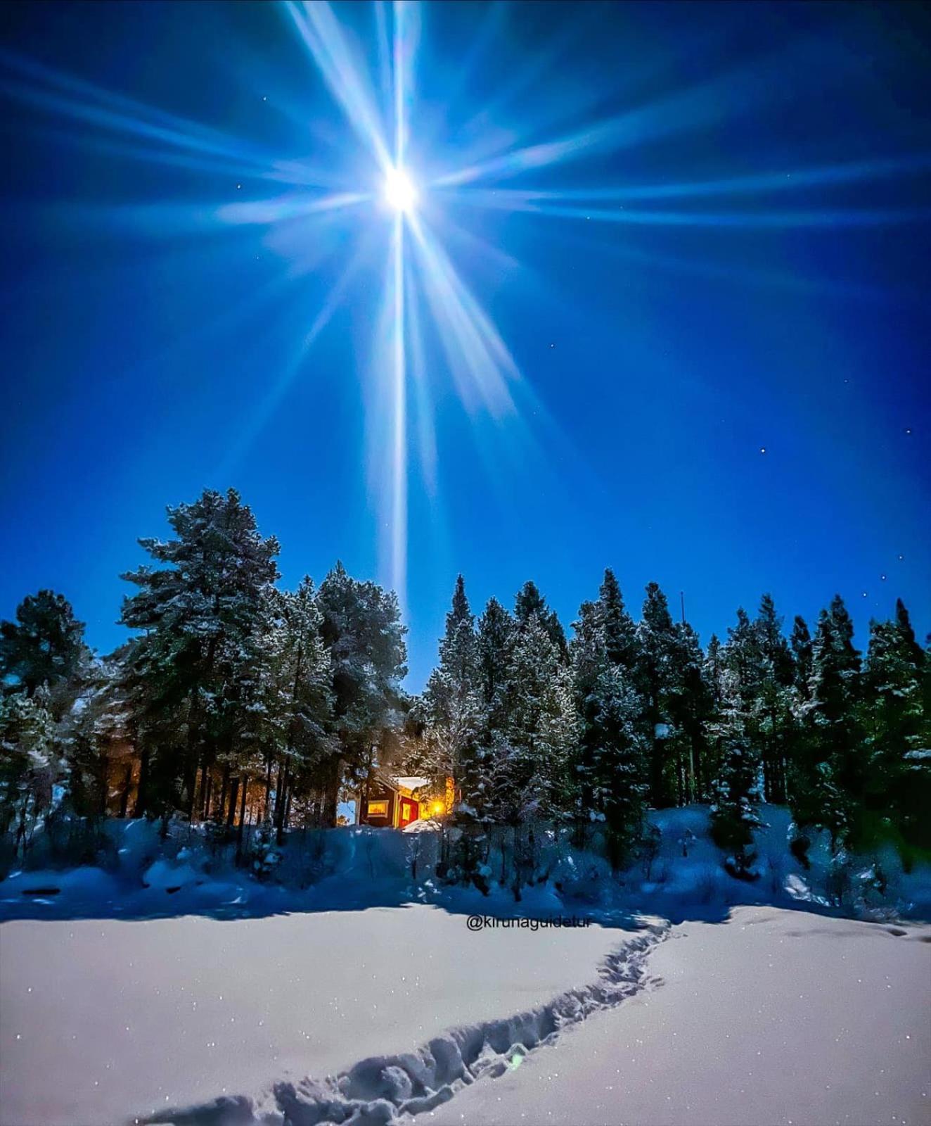 Aurora Camp Kurravaara Villa ภายนอก รูปภาพ