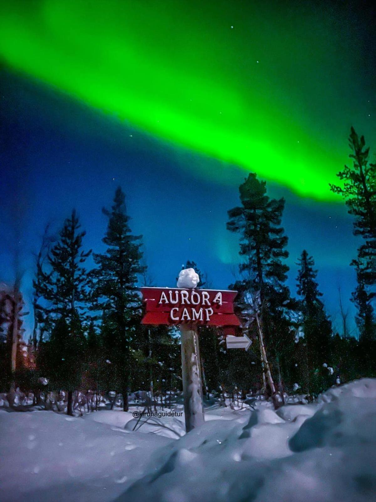 Aurora Camp Kurravaara Villa ภายนอก รูปภาพ