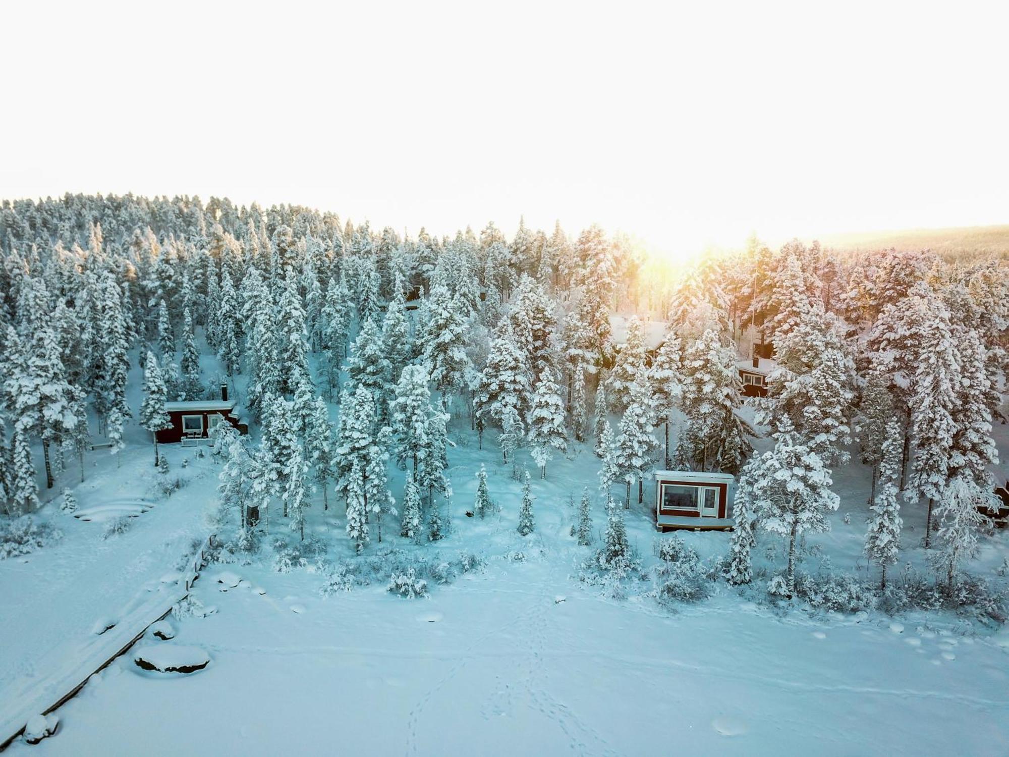 Aurora Camp Kurravaara Villa ภายนอก รูปภาพ