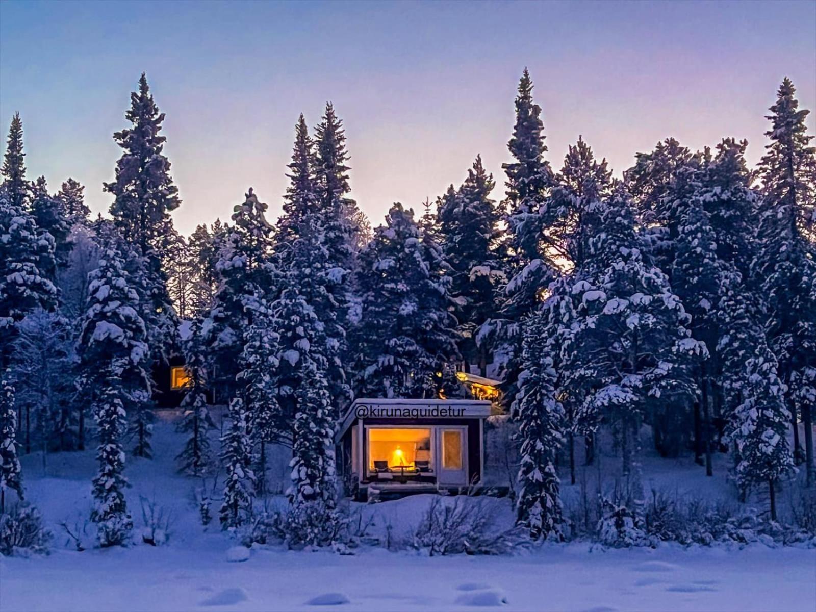 Aurora Camp Kurravaara Villa ภายนอก รูปภาพ