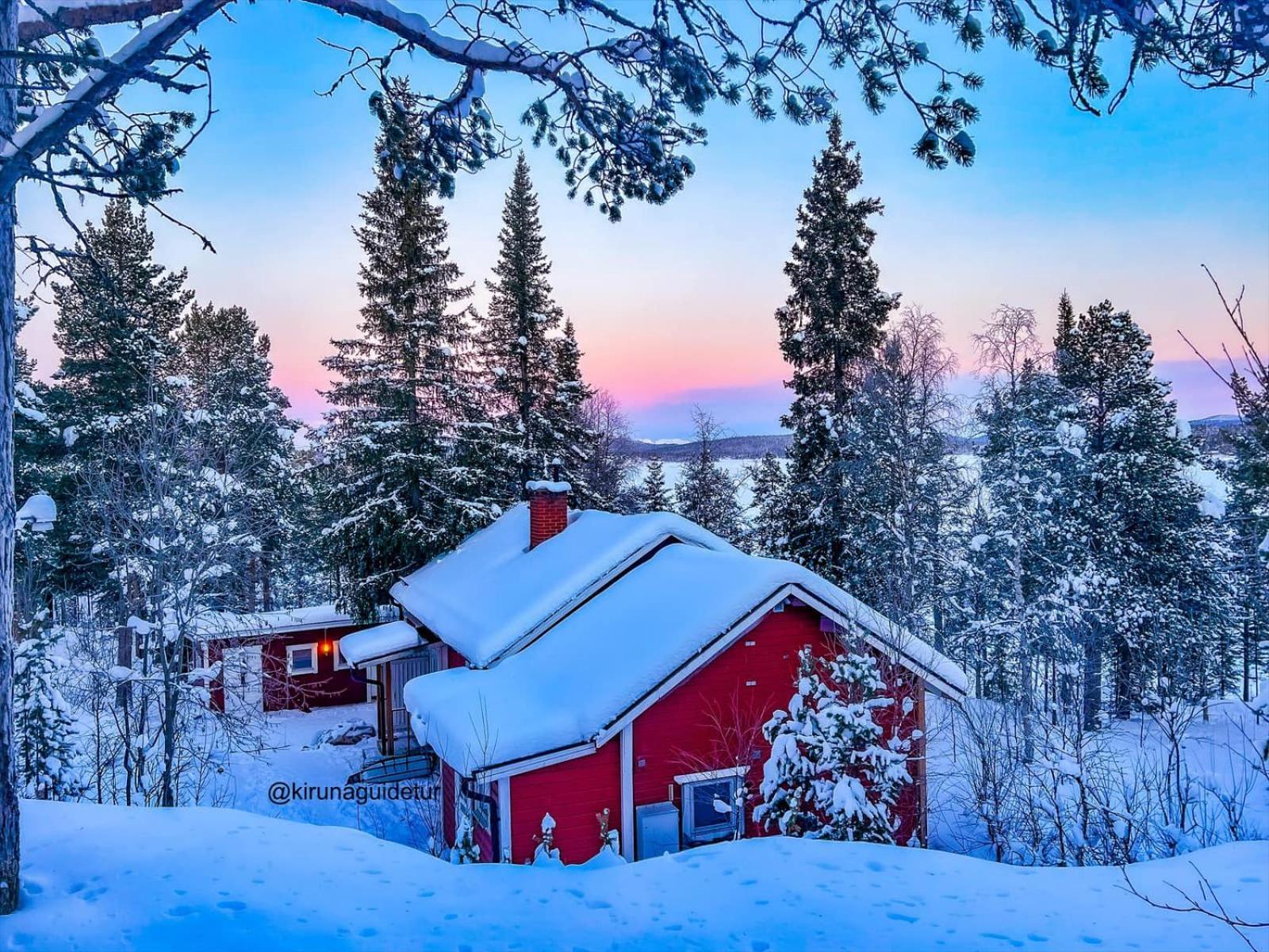 Aurora Camp Kurravaara Villa ภายนอก รูปภาพ