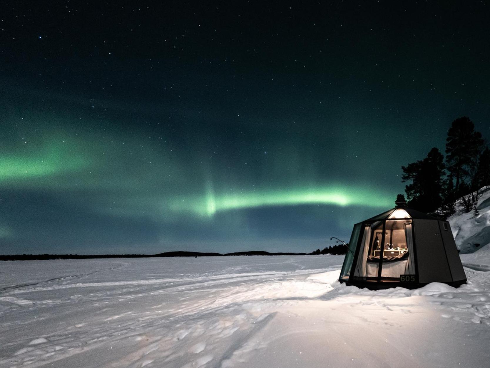 Aurora Camp Kurravaara Villa ภายนอก รูปภาพ