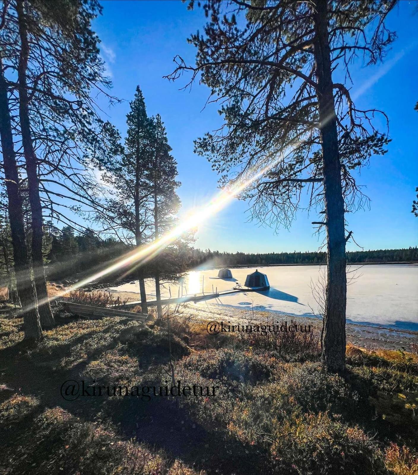 Aurora Camp Kurravaara Villa ภายนอก รูปภาพ