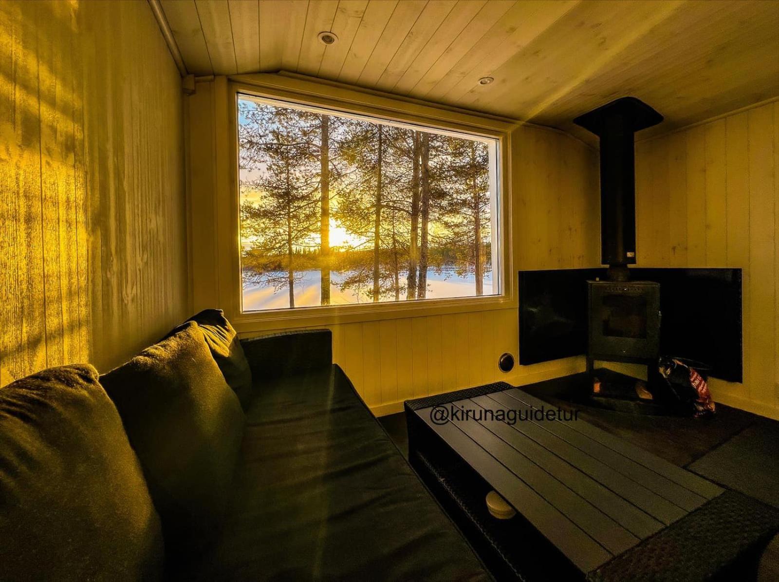 Aurora Camp Kurravaara Villa ภายนอก รูปภาพ