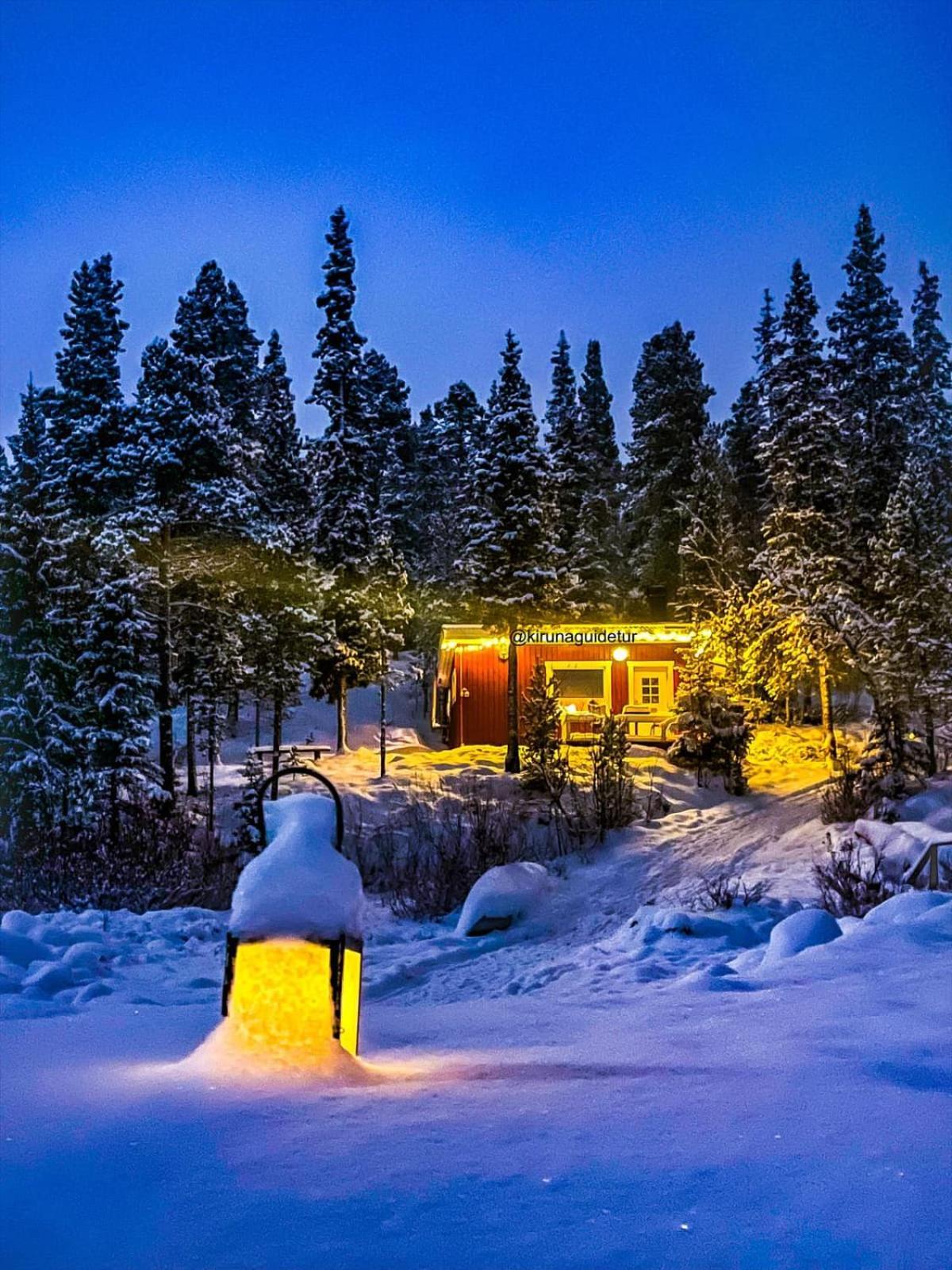 Aurora Camp Kurravaara Villa ภายนอก รูปภาพ