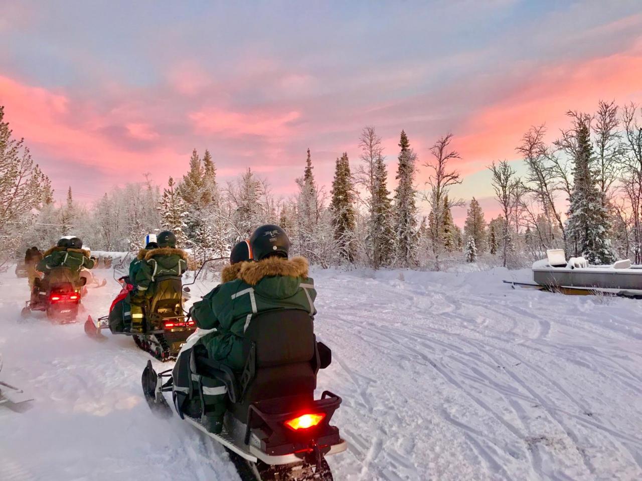 Aurora Camp Kurravaara Villa ภายนอก รูปภาพ