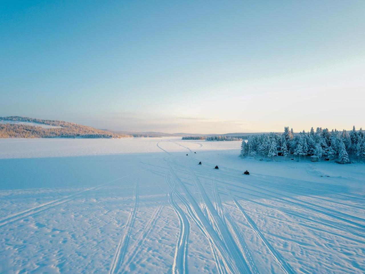 Aurora Camp Kurravaara Villa ภายนอก รูปภาพ