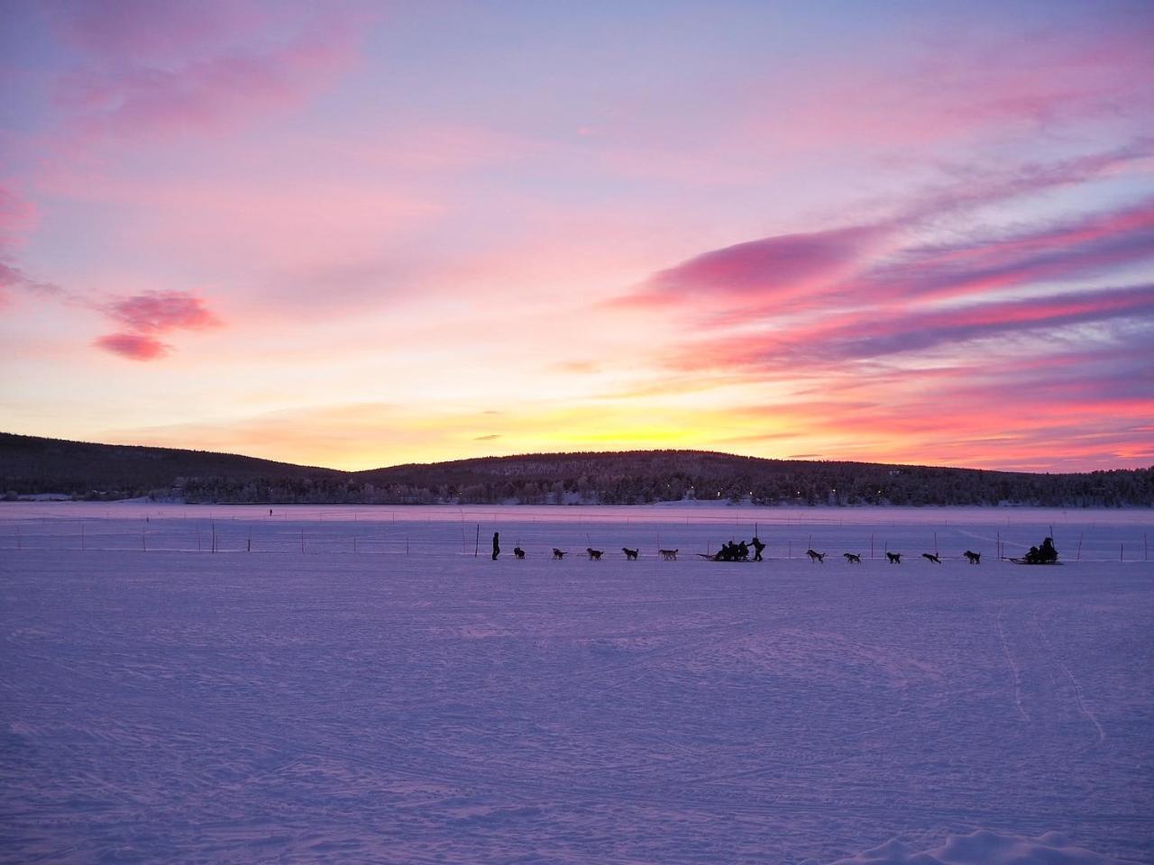 Aurora Camp Kurravaara Villa ภายนอก รูปภาพ